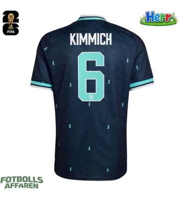 Tyskland Joshua Kimmich #6 Bortatröja VM 2026 Kortärmad